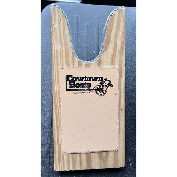 Cowtown Other - Vintage Cowtown Boot Shoe Jack Cowboy Western Roper Wood Leather Footwear